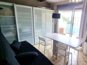 Charmant T2 climatisé avec piscine et parking à 100m de la mer - FR-1-607-207
